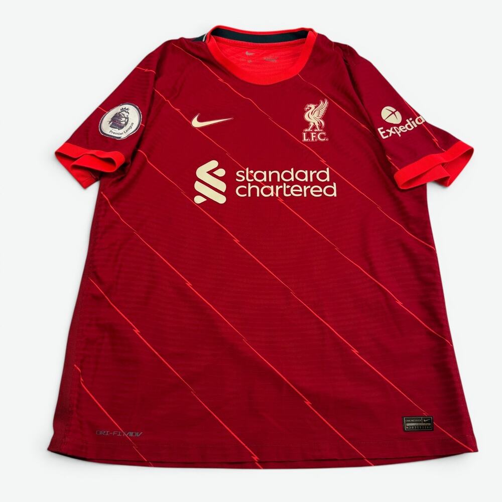 Nike FC Liverpool 2021-22 Home Football Soccer Jersey Mens Large Red